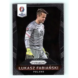   2016 Panini Panini Uefa Euro Prizm Base #139 Lukasz Fabianski