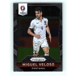 2016 Panini Panini Uefa Euro Prizm Base #105 Miguel Veloso