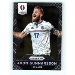2016 Panini Panini Uefa Euro Prizm Base #112 Aron Gunnarsson