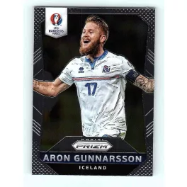 2016 Panini Panini Uefa Euro Prizm Base #112 Aron Gunnarsson