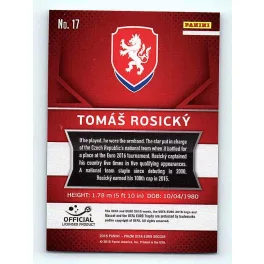 2016 Panini Panini Uefa Euro Prizm Base #17 Tomas Rosicky