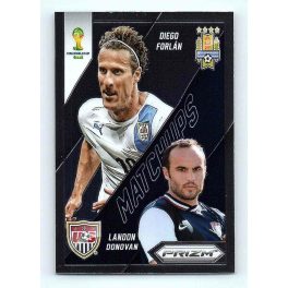   2014-15 Panini Prizm World Cup Matchups #26 Diego Forlan / Landon Donovan