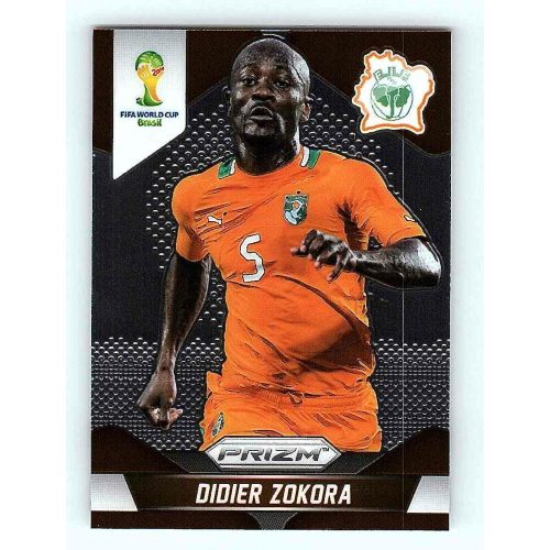 2014-15 Panini Prizm World Cup Base #58 Didier Zokora