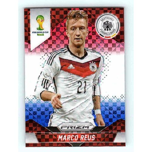 2014-15 Panini Prizm World Cup Base Red, White And Blue Power Plaid #91 Marco Reus