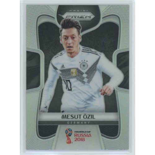 2017-18 Panini Prizm World Cup Soccer Base Silver #96 Mesut Ozil