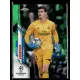 2019 Topps Chrome UEFA Champions League Green Bubbles #10 Thibaut Courtois