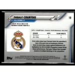 2019 Topps Chrome UEFA Champions League Green Bubbles #10 Thibaut Courtois