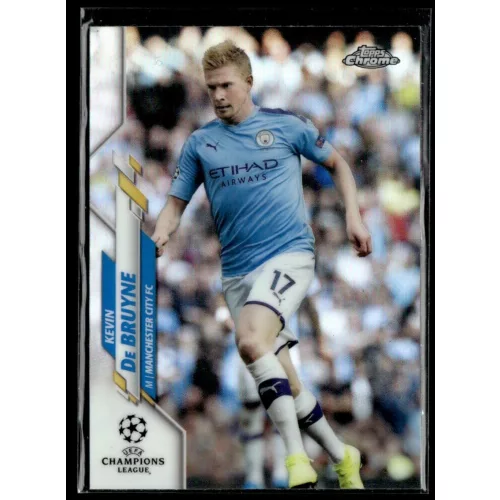 2019 Topps Chrome UEFA Champions League Refractor #19 Kevin De Bruyne