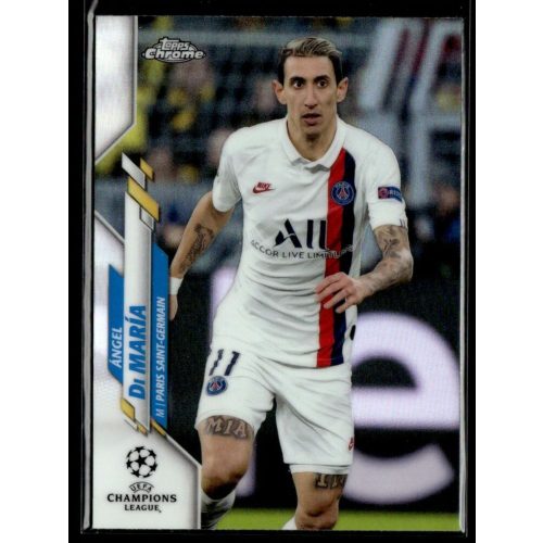 2019 Topps Chrome UEFA Champions League Refractor #3 Angel Di Maria