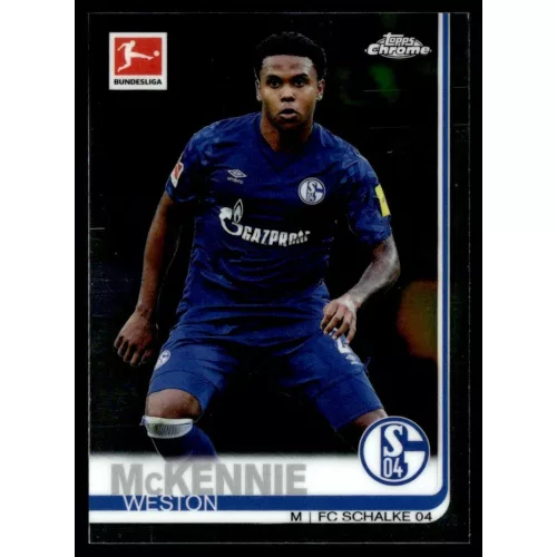 2019 Topps Chrome Bundesliga  #66 Weston McKennie 