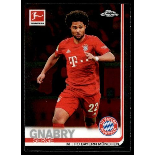 2019-20 Topps Chrome Bundesliga  #75 Serge Gnabry