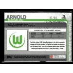 2019 Topps Chrome Bundesliga Gold Refractor #29 Maximilian Arnold 03/50