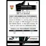 2021 Topps Finest Bundesliga  #89 Gregor Kobel 