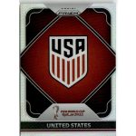 2022 Panini Prizm World Cup Team Badges Silver #28 United States