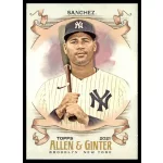 2021-22 Topps Allen and Ginter  #186 Gary Sanchez