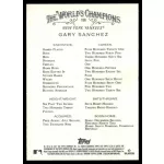 2021-22 Topps Allen and Ginter  #186 Gary Sanchez