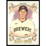 2021-22 Topps Allen and Ginter  #80 Christian Yelich