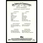 2021-22 Topps Allen and Ginter  #252 Justus Sheffield