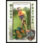 2021-22 Topps Allen and Ginter Birds of a Feather #BOF-10 Rainbow Lorikeet