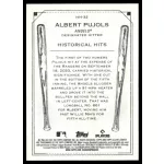 2021-22 Topps Allen and Ginter Historical Hits  #HH-32 Albert Pujols