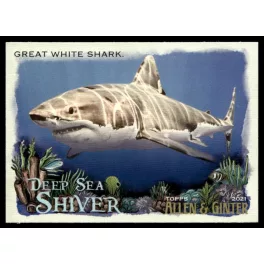   2021-22 Topps Allen and Ginte Deep Sea Shiver  #DSS-1 Great White Shark