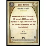 2021-22 Topps Gypsy Queen  #221 Shogo Akiyama