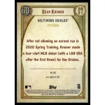 2021-22 Topps Gypsy Queen  #281 Dean Kremer
