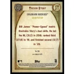 2021-22 Topps Gypsy Queen  #256 Trevor Story