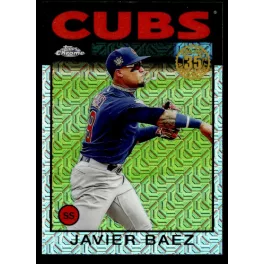   2021-22 Topps '86 Topps Silver Pack Chrome  #86BC-36 Javier Baez