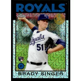   2021-22 Topps '86 Topps Silver Pack Chrome  #86BC-3 Brady Singer