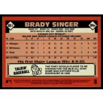 2021-22 Topps '86 Topps Silver Pack Chrome  #86BC-3 Brady Singer