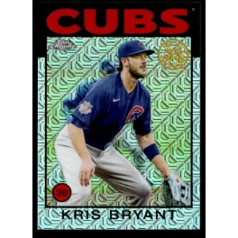   2021-22 Topps '86 Topps Silver Pack Chrome  #86BC-44 Kris Bryant