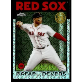   2021-22 Topps '86 Topps Silver Pack Chrome  #86BC-59 Rafael Devers