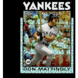   2021-22 Topps '86 Topps Silver Pack Chrome  #86BC-47 Don Mattingly