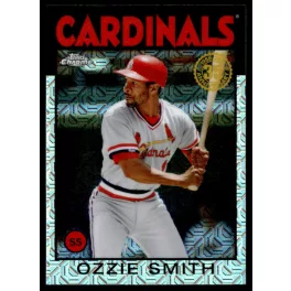   2021-22 Topps '86 Topps Silver Pack Chrome  #86BC-32 Ozzie Smith