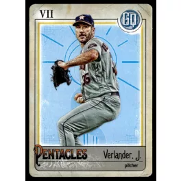   2021-22 Topps Gypsy Queen Tarot of the Diamond  #TOD-21 Justin Verlander