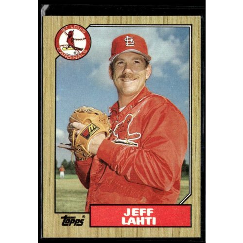 1987-88 Topps  #367 Jeff Lahti 