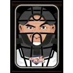 2012-13 Panini Triple Play  #4 Catcher's Mask