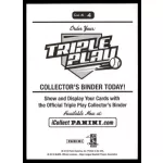 2012-13 Panini Triple Play  #4 Catcher's Mask