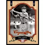 2012-13 Panini Cooperstown  #52 Paul Waner