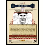 2012-13 Panini Cooperstown  #52 Paul Waner