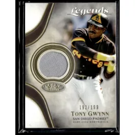   2021-22 Topps Tier One Legend Relics  #T1LR-TG Tony Gwynn 192/199