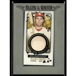   2021-22 Topps Allen and Ginter Mini Framed Relics  #MFR-PG Paul Goldschmidt