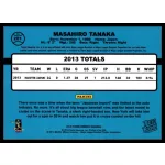 2014-15 Donruss  #201 Masahiro Tanaka