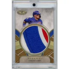   2021-22 Topps Tier One Prodigious Patches #PPRJBA Javier Baez 07/10