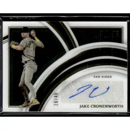   2022-2023 Panini Immaculate Collection Clearly Signatures  #CIS-JC Jake Cronenworth 28/49