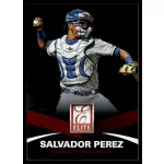 2015-2016 Panini Elite  #58 Salvador Perez