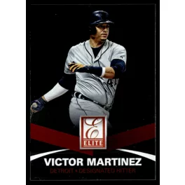 2015-2016 Panini Elite  #64 Victor Martinez