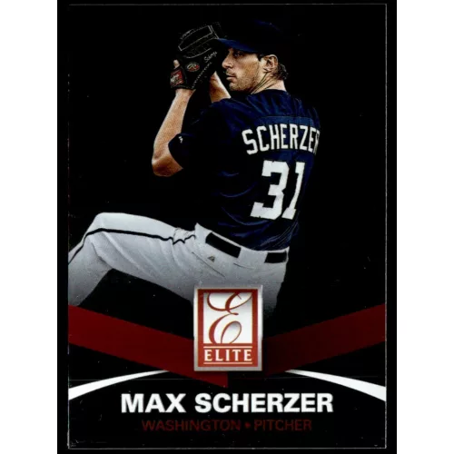 2015-2016 Panini Elite  #79 Max Scherzer