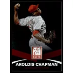 2015-2016 Panini Elite  #157 Aroldis Chapman